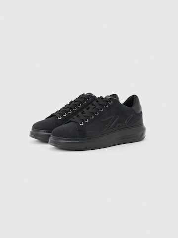 Sneaker low de la Karl Lagerfeld pe negru