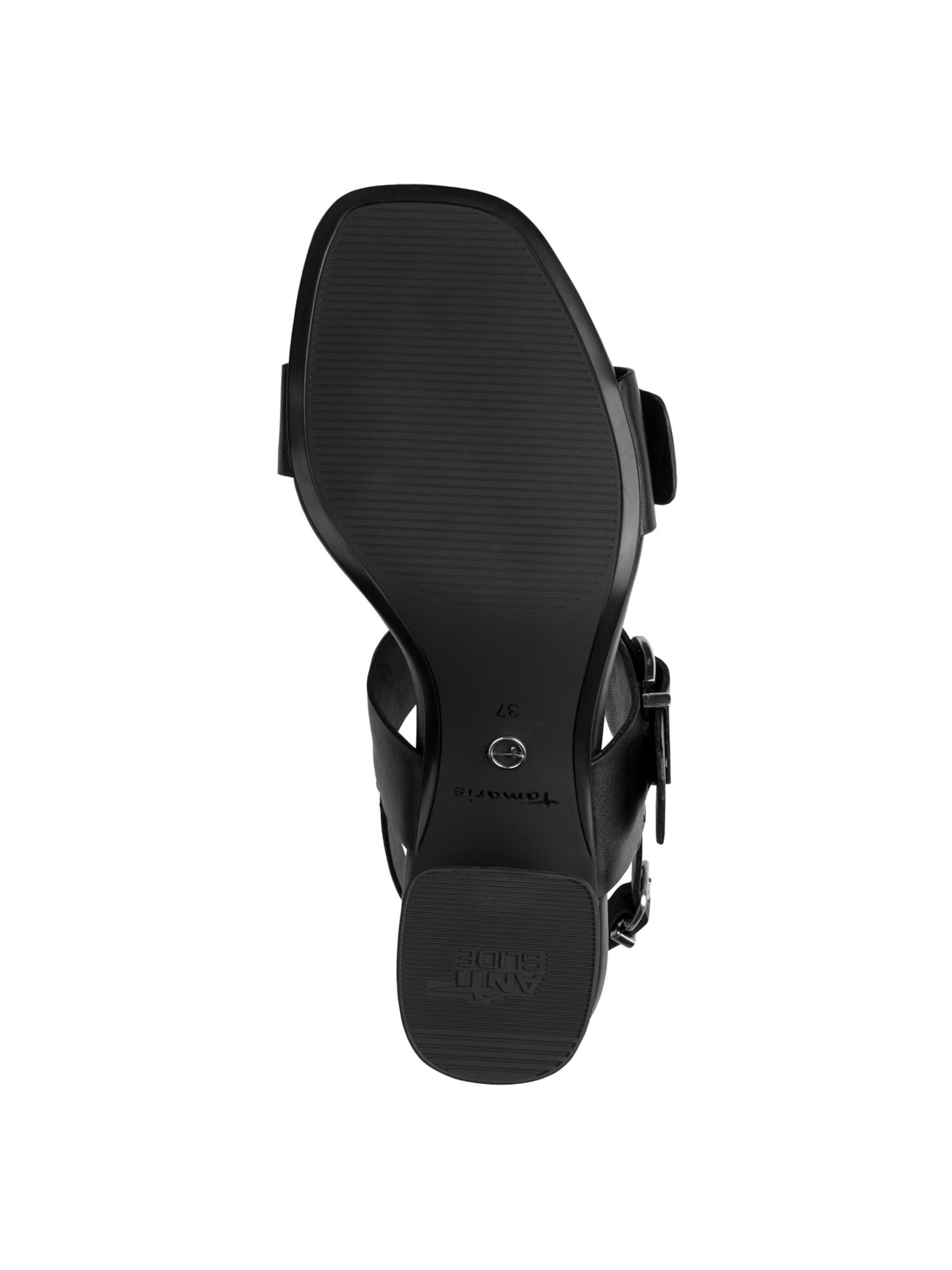 Sandales Tamaris en noir