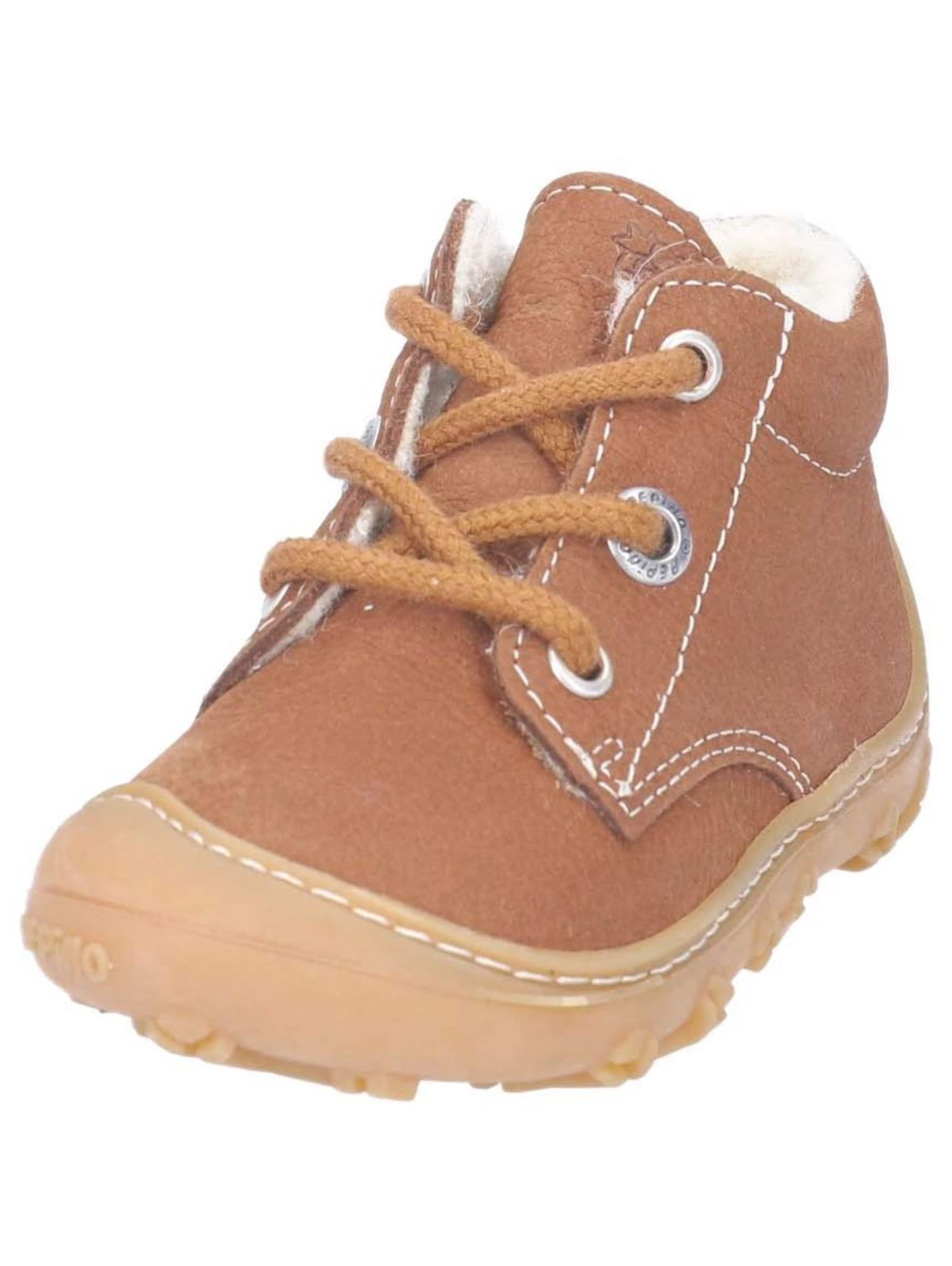 Pepino First-step shoe 'Colin' in Brown: front