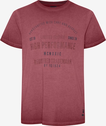 FQ1924 - Camisa 'Emil' em vermelho: frente