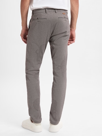 bugatti Slimfit Broek in Beige