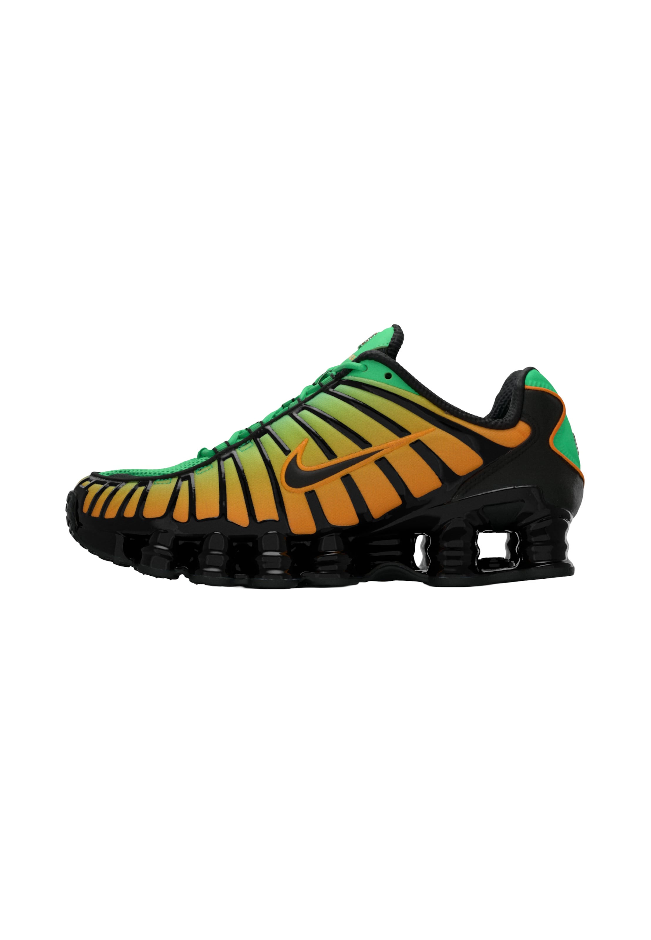 Nike Sportswear Ниски маратонки 'SHOX' в зелено: отпред