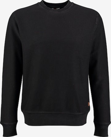 Key Largo Collegepaita 'Captain' värissä musta: etupuoli