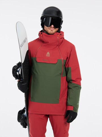 PROTEST Sportjacke 'PRTDAZZLE'‌‌‌‌‌‌‌‌‌ in Rot