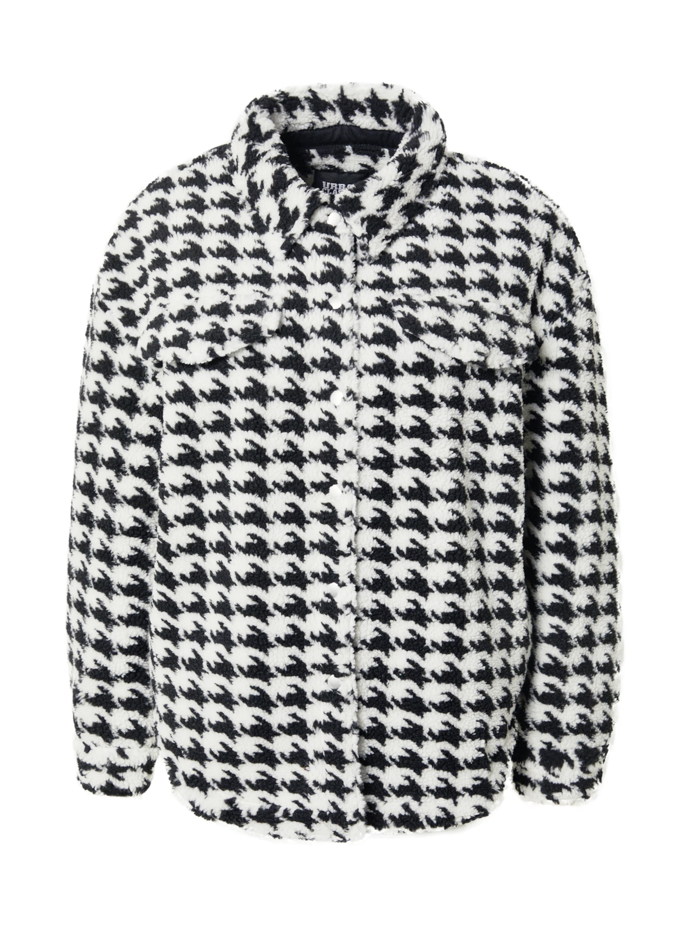 Urban Classics Övergångsjacka i svart: framsida