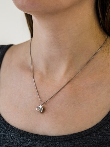 Fräulein Wunder Halsband i silver: framsida
