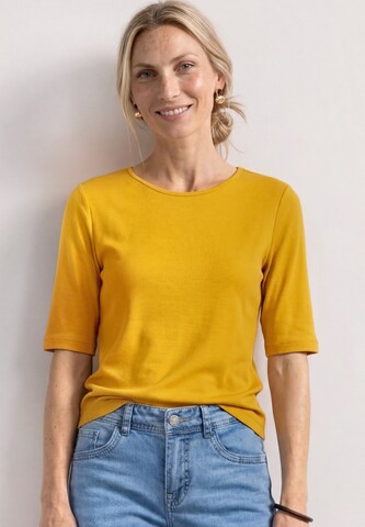 STREET ONE Shirt in Yellow: front