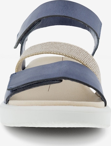 ECCO Sandalen met riem in Blauw