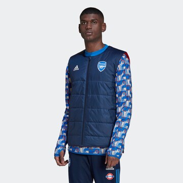ADIDAS SPORTSWEAR Sports Vest 'FC Arsenal' in Blue: front
