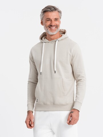 Ombre Sweatshirt 'B1147' in Grey: front
