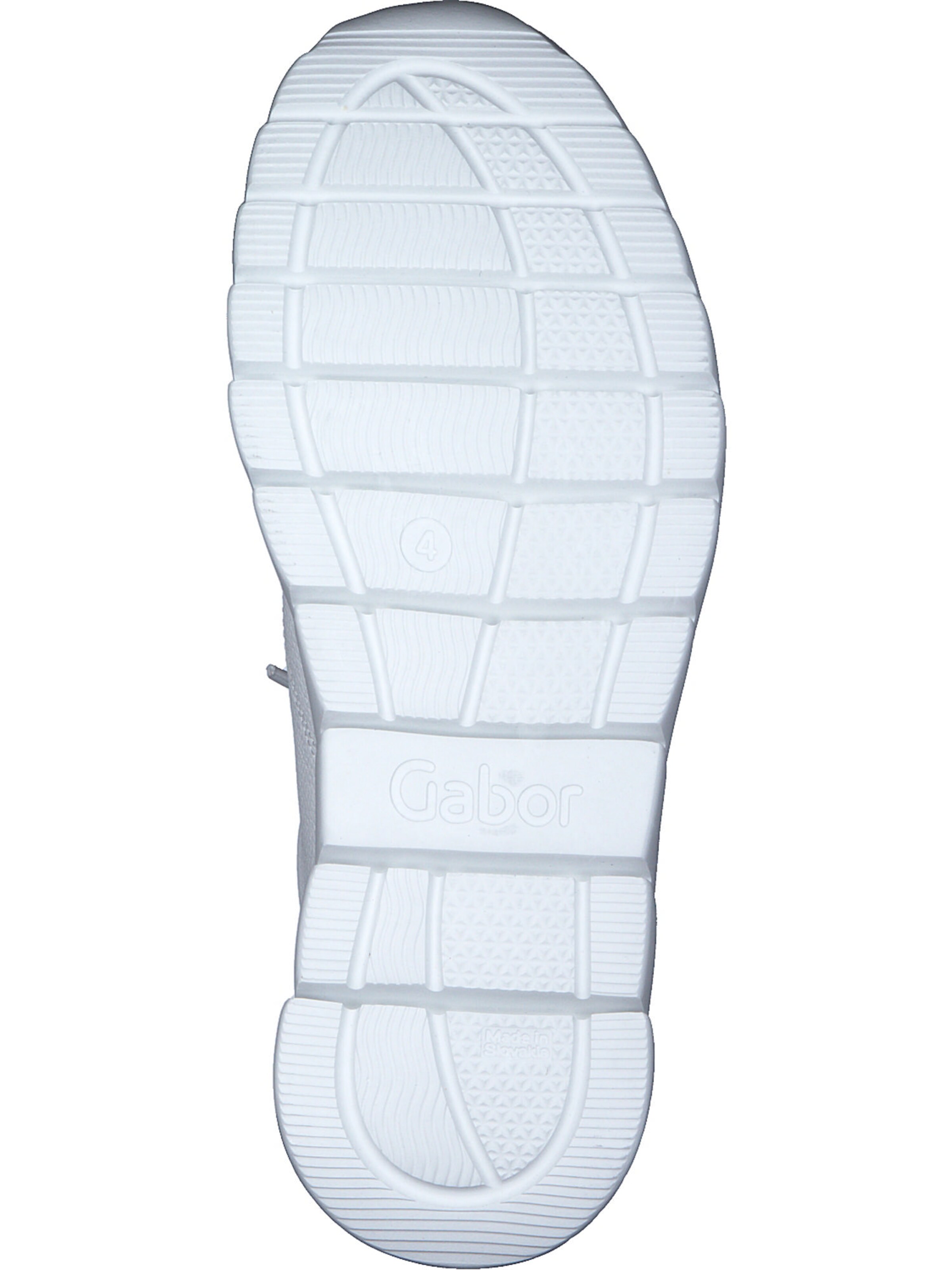 Chaussure à lacets '63.460' GABOR en blanc