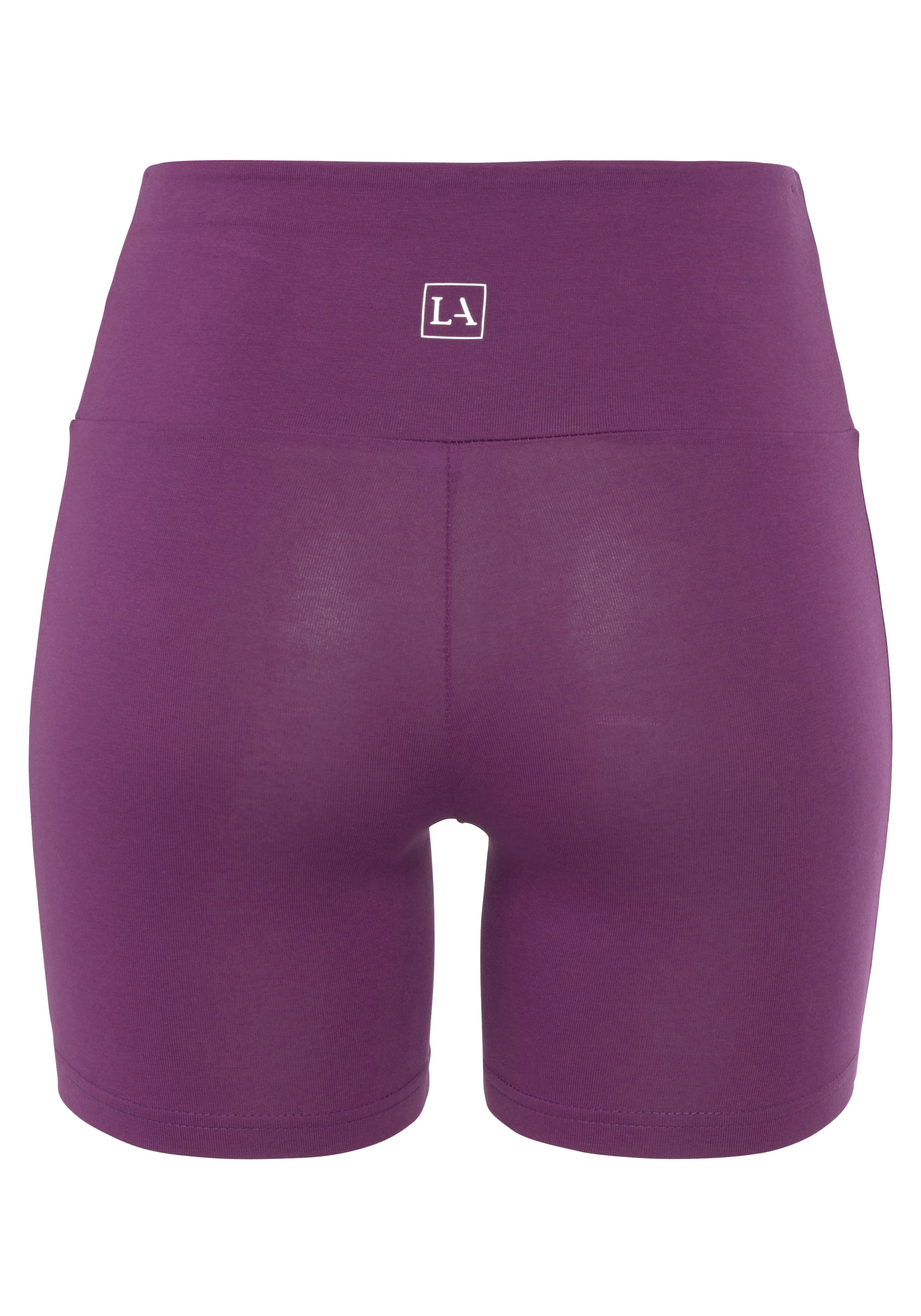 LASCANA Skinny Sportbroek in Lila
