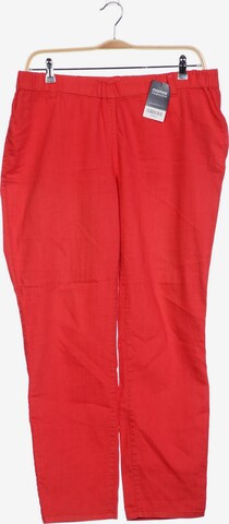 Ulla Popken Pants in 4XL in Red: front