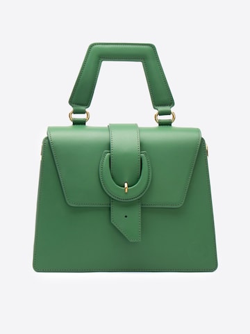 AKARDO - Bolso de mano 'Rosa' en verde: frente