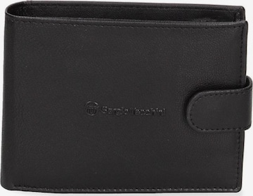 Portamonete di Sergio Tacchini in nero: frontale
