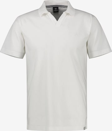T-Shirt LERROS en blanc : devant