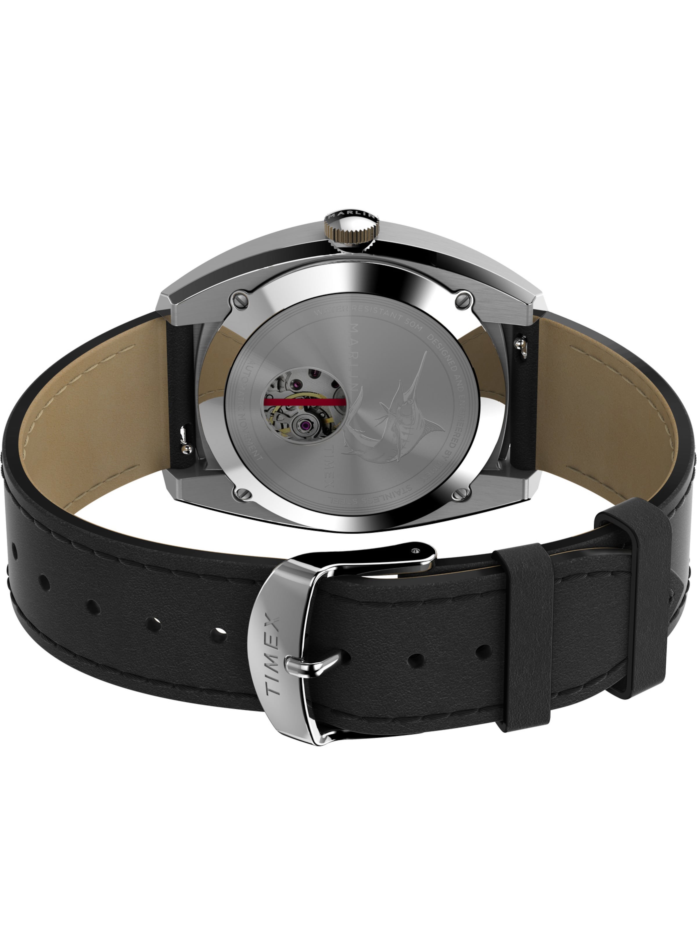 Montre à affichage analogique ' Marlin' TIMEX en noir