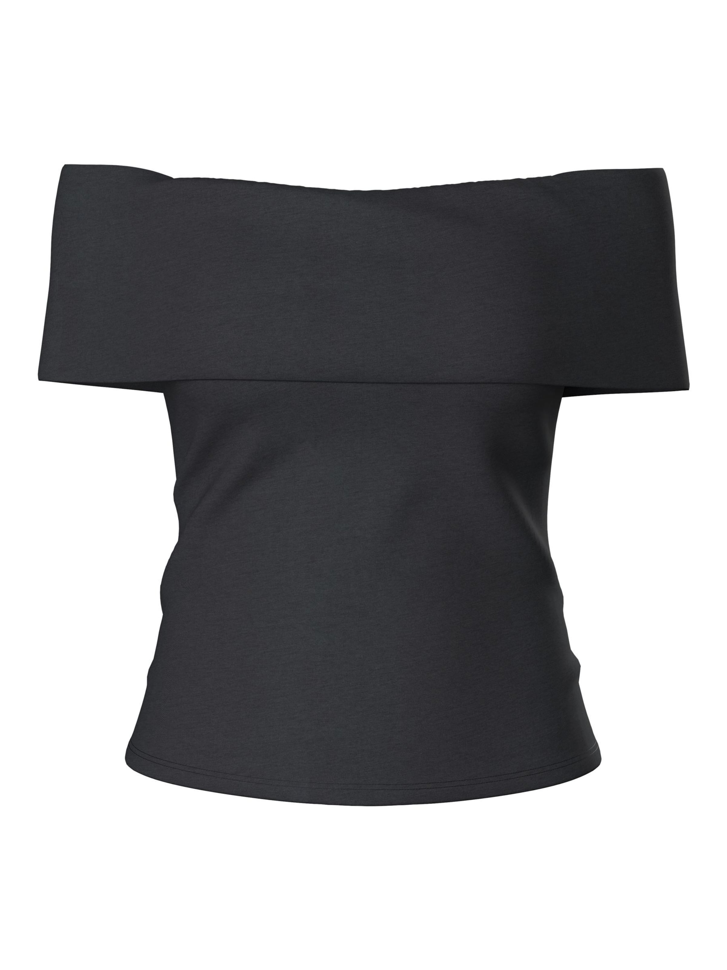 PIECES T-Shirt 'PCGeorgina' in Schwarz: Vorderseite