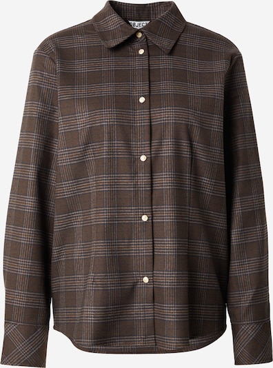 Palaidinė 'OBJDANNI' iš OBJECT, spalva – tamsiai mėlyna / šokolado spalva / balta, Prekių apžvalga