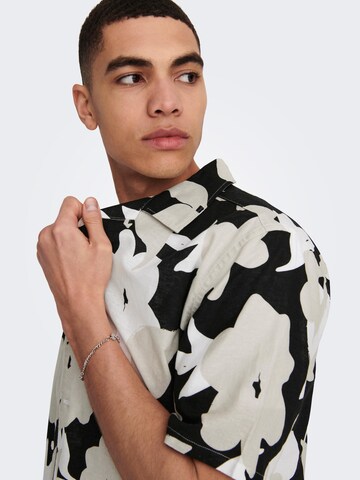 Only & Sons Regular fit Ing 'Trev' - fekete