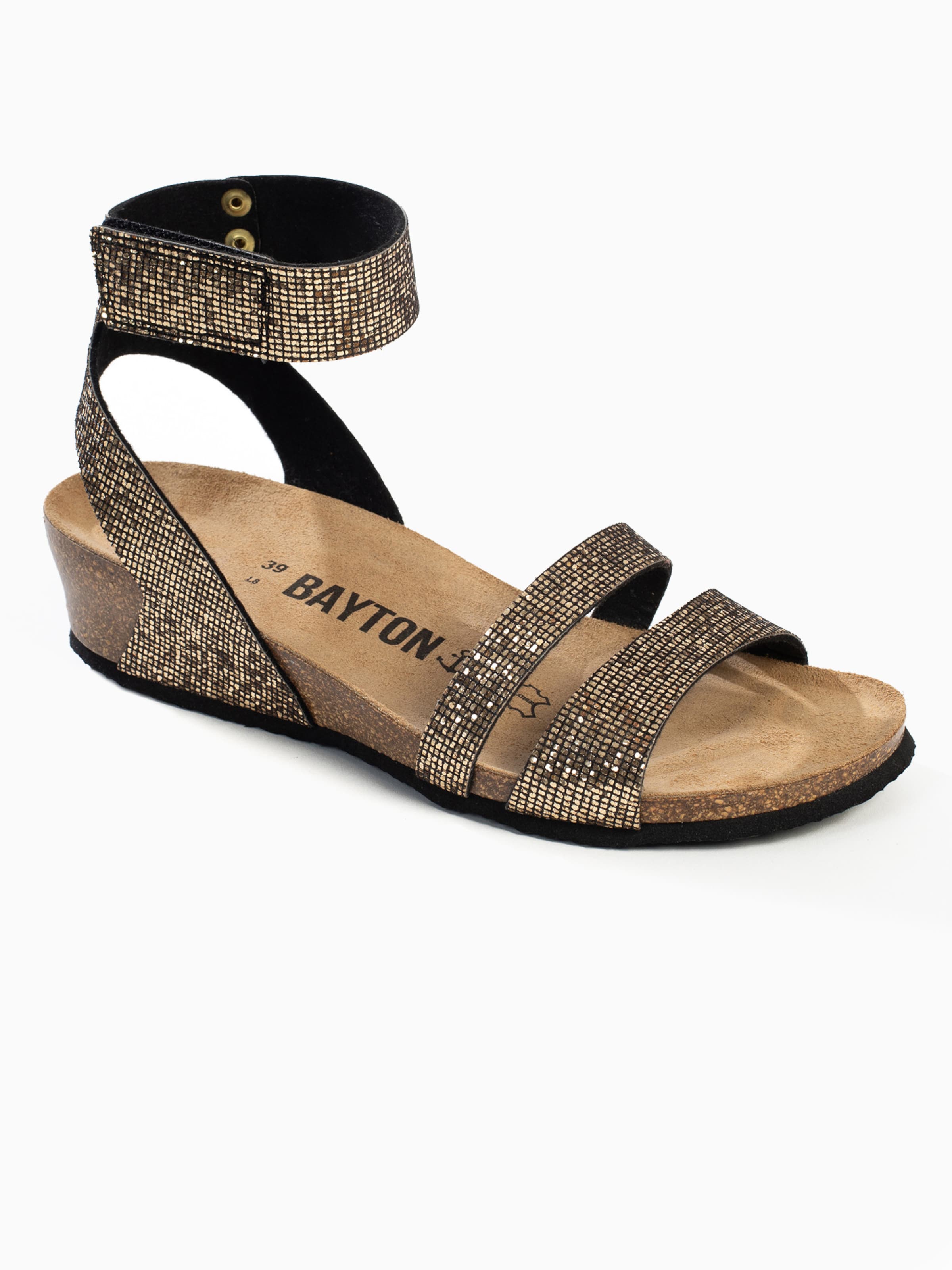 Bayton Sandaal 'OTRANTE' in Goud