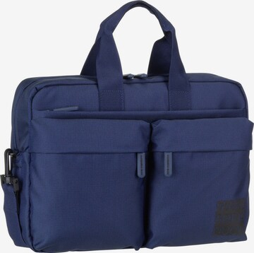 MANDARINA DUCK Aktentasche 'District Briefcase' in Blau: predná strana