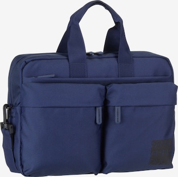 MANDARINA DUCK Document Bag 'District Briefcase' in Blue: front