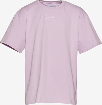 T-Shirt Karl Kani en violet : devant