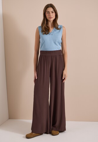 CECIL Wide leg Pants in Brown