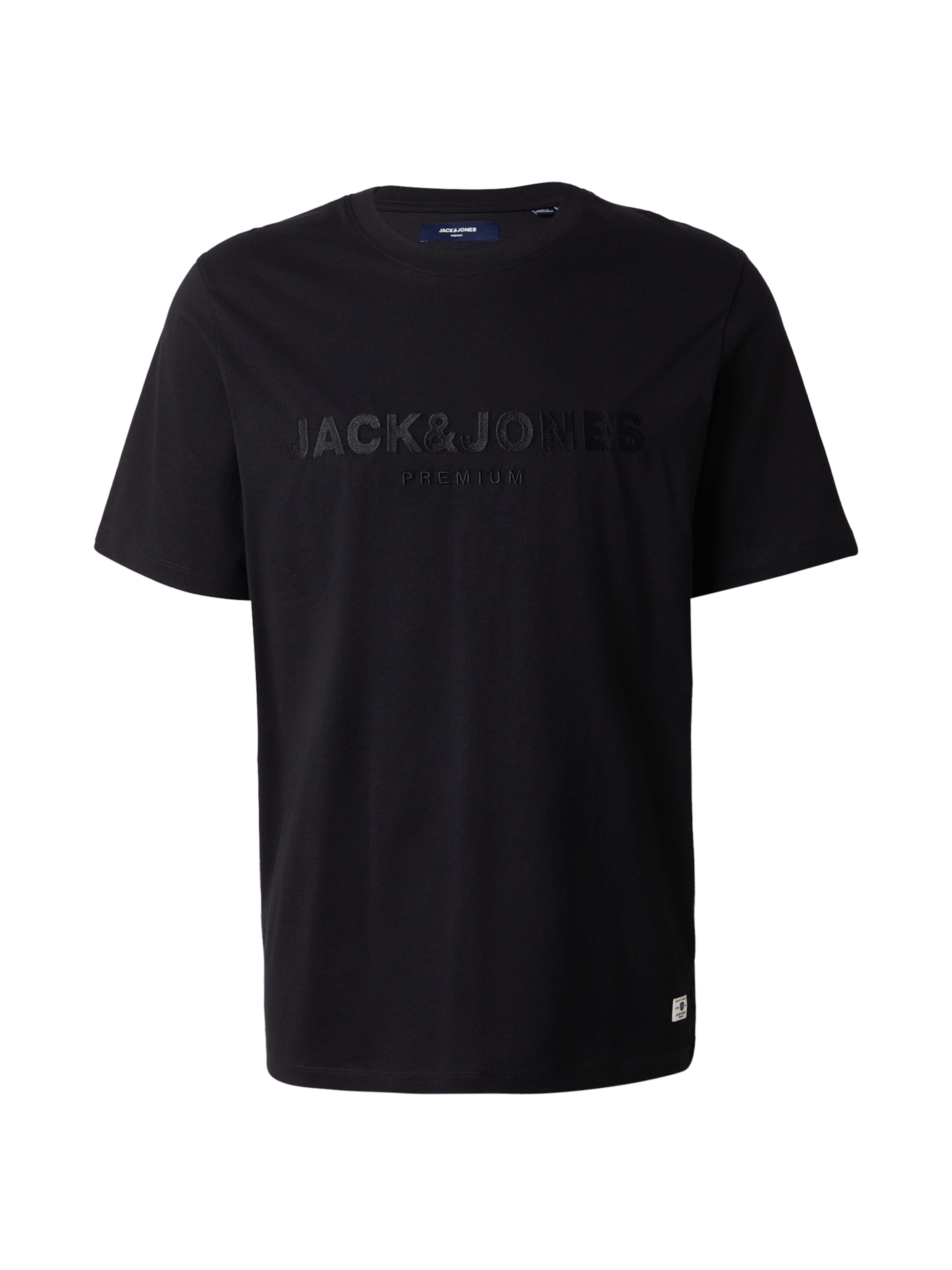 Jack & Jones Premium - Camiseta 'JPRBluloyal' en negro: frente