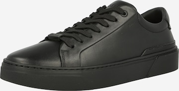 BOSS Black Platform trainers 'Gary' in Black: front
