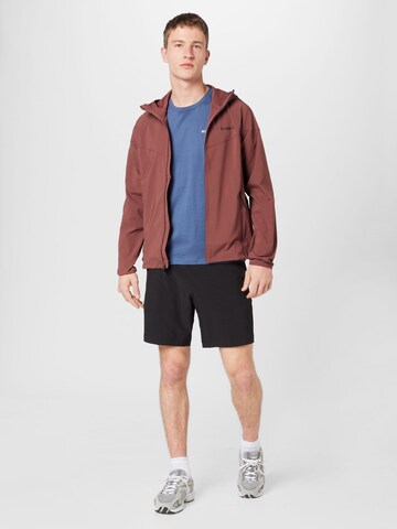 Tricou 'Rapid Ridge' de la COLUMBIA pe albastru