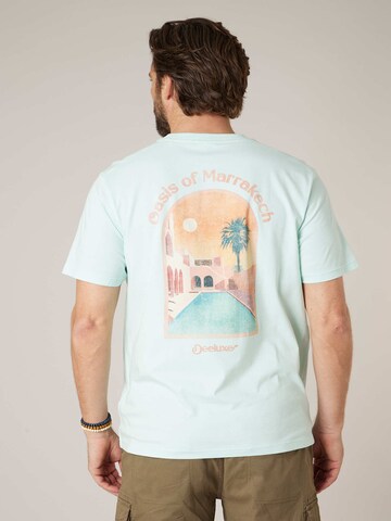 T-Shirt 'MARRAKECH' Deeluxe en bleu