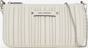 Karl Lagerfeld Clutch in White: front