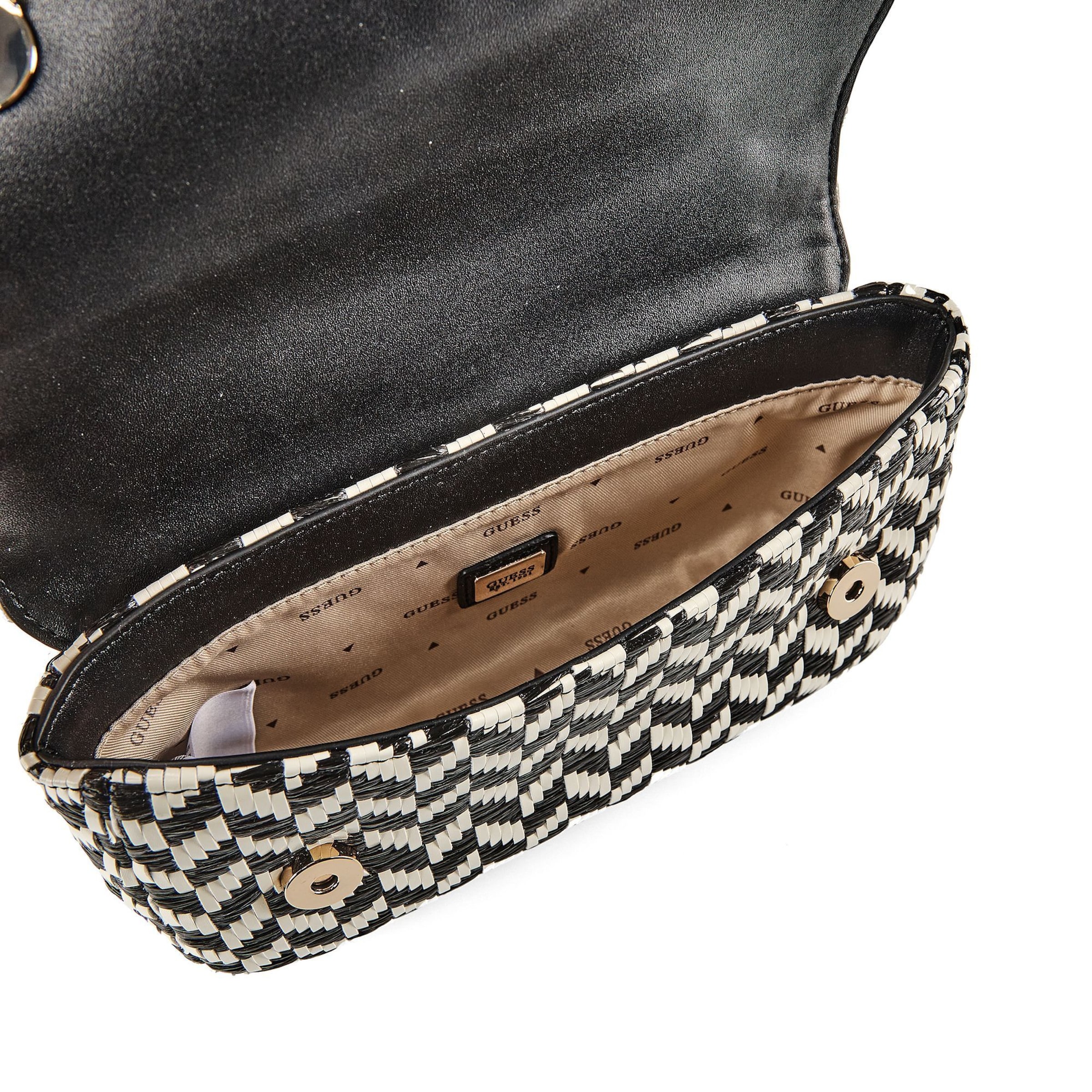 Borsa a spalla 'Tessi' di GUESS in nero