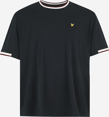 Lyle & Scott Big&Tall Tričko - Modrá: predná strana