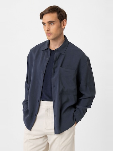 Antioch Regular fit Button Up Shirt 'Nordin' in Blue