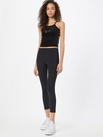 Girlfriend Collective Skinny Workout Pants in Black