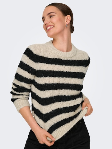 ONLY Sweater 'ONLJESSICA' in Beige