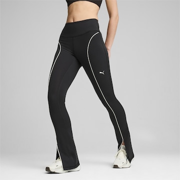 évasé Pantalon de sport 'Cloudspun' PUMA en noir