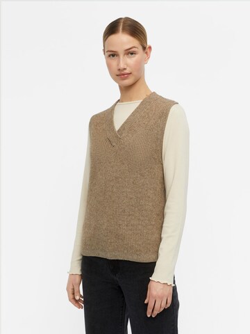 OBJECT Pullover 'Malena' in Braun: Vorderseite