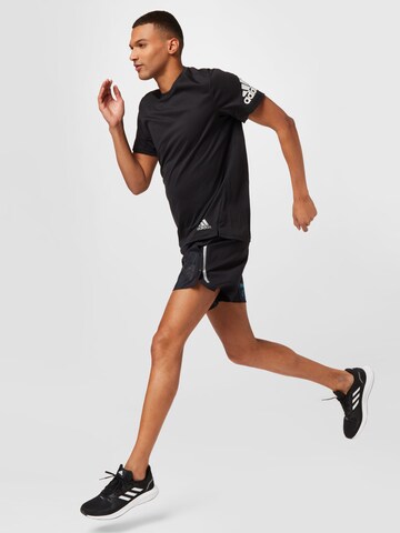 ADIDAS SPORTSWEAR Normalny krój Spodnie sportowe 'Designed for Running for the Oceans' w kolorze czarny