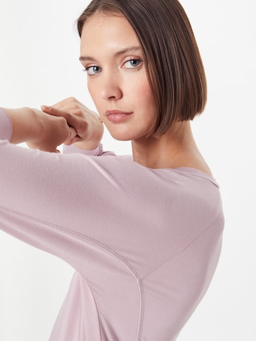 CURARE Yogawear Funkcionális felső 'Flow' - rózsaszín