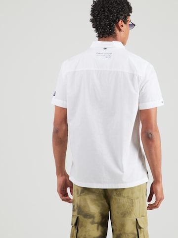 CAMP DAVID Regular fit Button Up Shirt in White