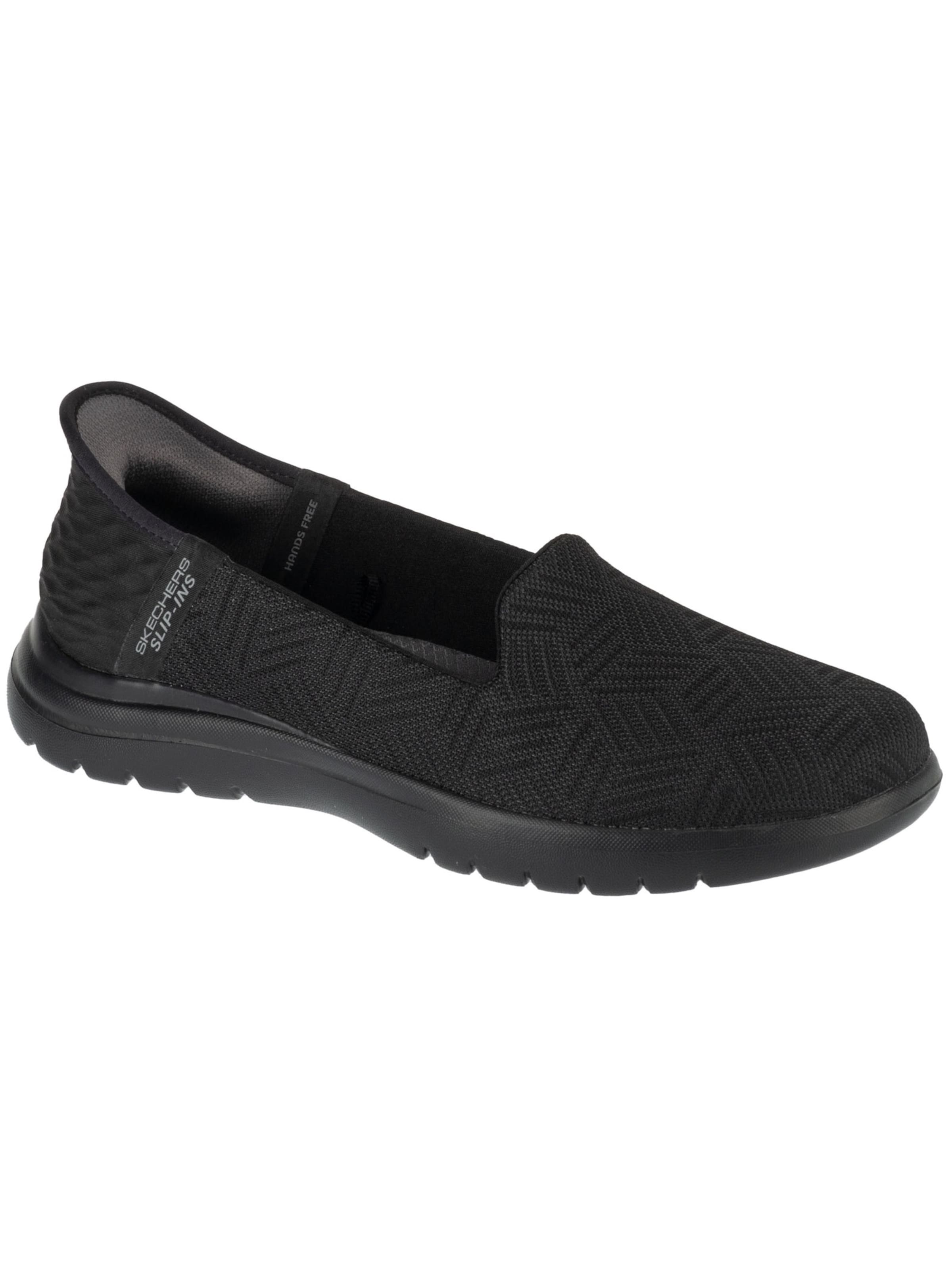 Slip on SKECHERS en noir : devant