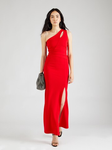 Rochie de seară 'AMANI' de la Sistaglam pe roșu