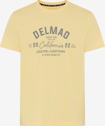 DELMAO T-Shirt in Gelb: Vorderseite