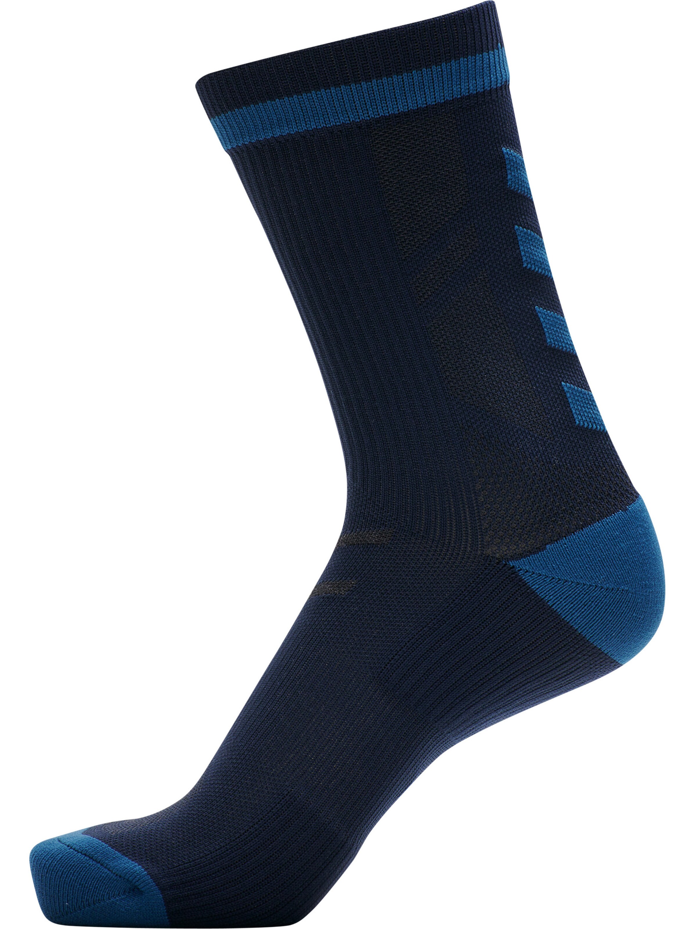 Hummel Socken in Blau: Vorderseite