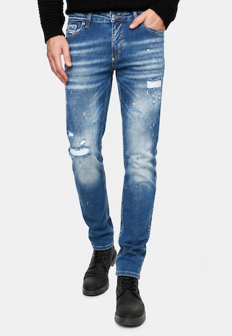 Rusty Neal Slim fit Jeans in Blue: front