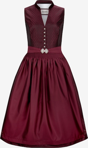 STOCKERPOINT Dirndl 'Lucille' in Rot: Vorderseite
